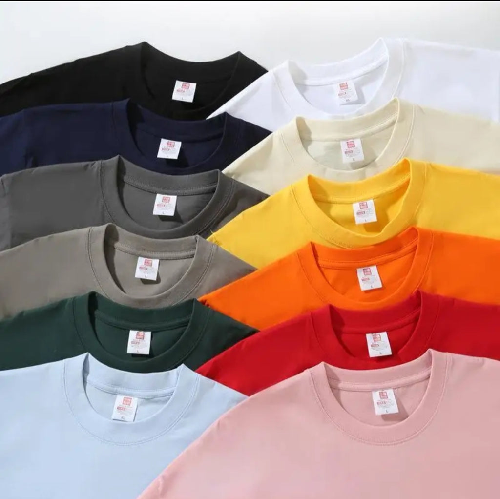 Plain Cotton T-Shirts