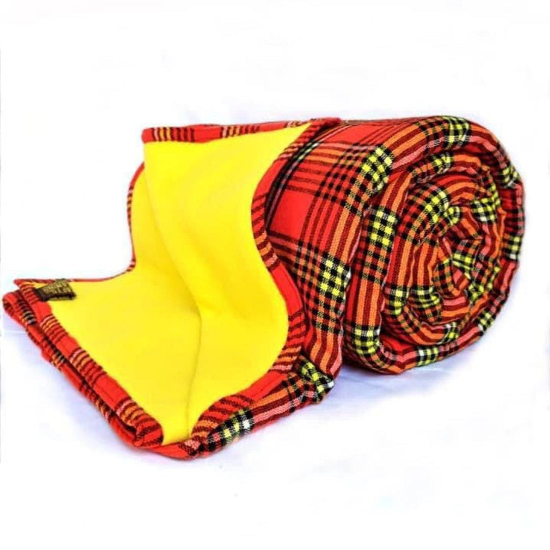 Maasai Fleece Blanket